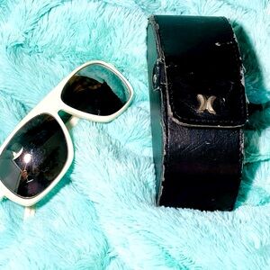 Hurley Int’l White Supersonic Sunglasses